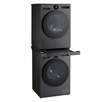 LG Washing Machine Stacking Kit (Matte Black), STKIT-MB