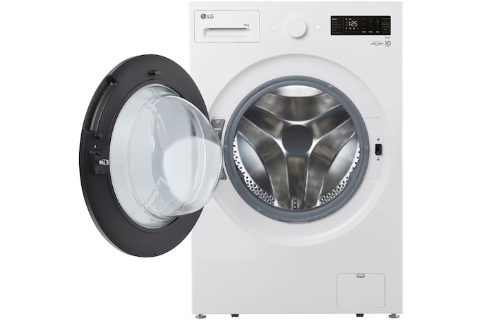 front with open door