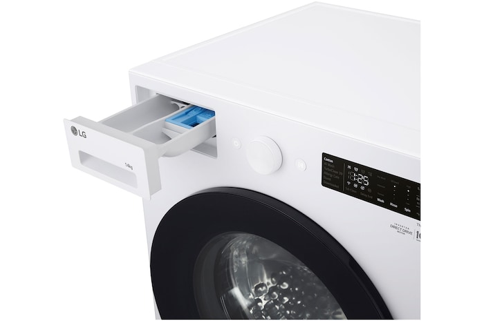 Side Detergent Drawer Open