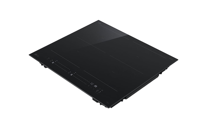 LG 60cm Induction Cooktop, 4 Cook Zones, 2 Flexi, BCI607B4BG