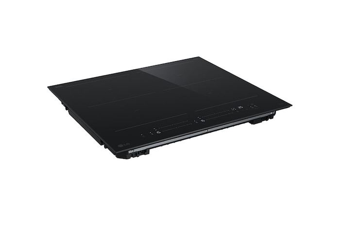LG 60cm Induction Cooktop, 4 Cook Zones, 2 Flexi, BCI607B4BG