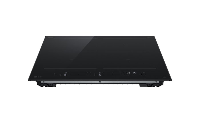 LG 60cm Induction Cooktop, 4 Cook Zones, 2 Flexi, BCI607B4BG