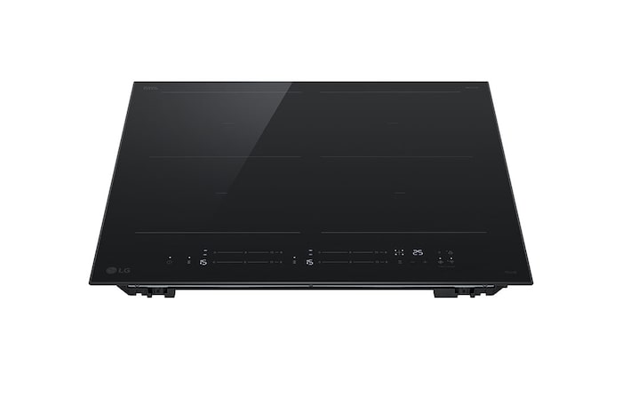 LG 60cm Induction Cooktop, 4 Cook Zones, 2 Flexi, BCI607B4BG