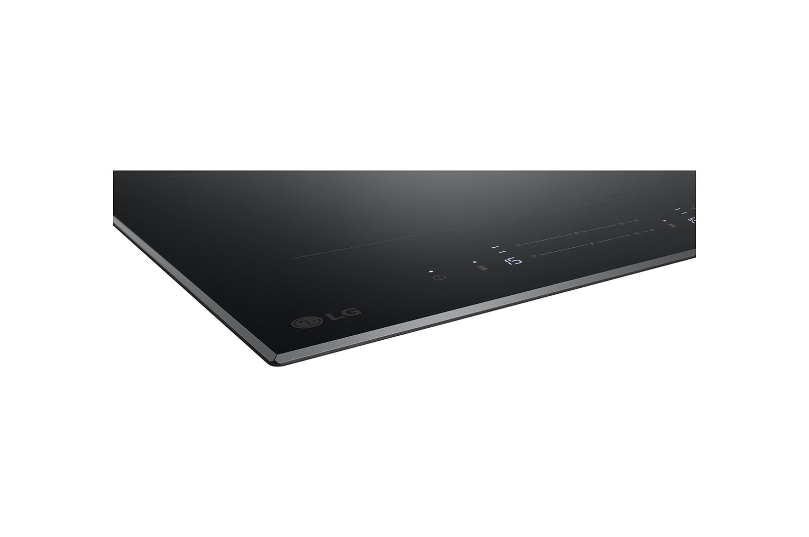 LG 60cm Induction Cooktop, 4 Cook Zones, 2 Flexi, BCI607B4BG