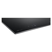 LG 60cm Induction Cooktop, 4 Cook Zones, 2 Flexi, BCI607B4BG