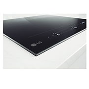 LG 60cm Induction Cooktop, 4 Cook Zones, 2 Flexi, BCI607B4BG