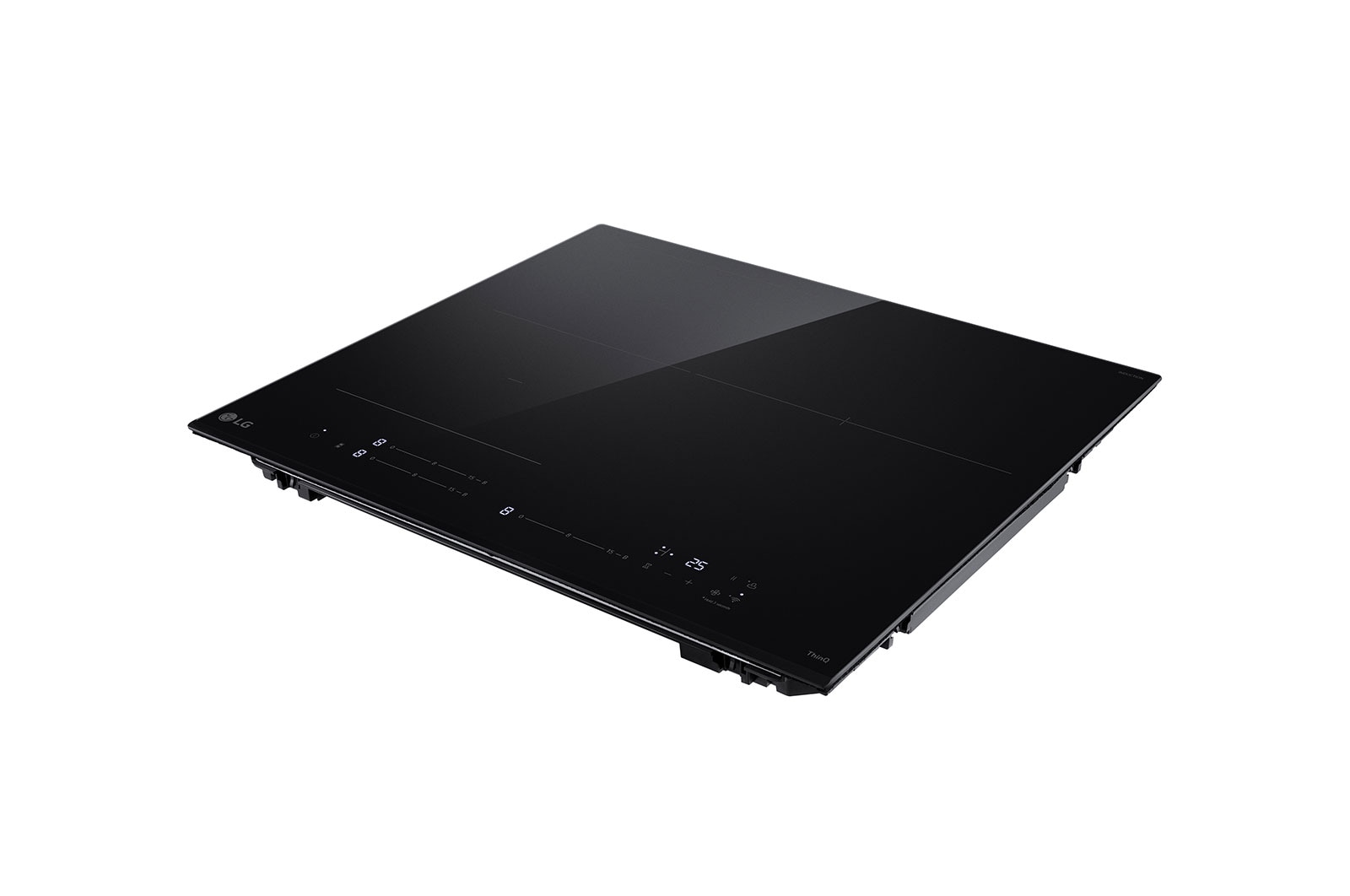 LG 60cm Induction Cooktop, 3 Cook Zones, 1 Flexi, BCI607T3BG