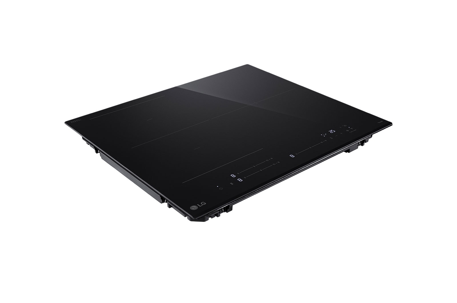 LG 60cm Induction Cooktop, 3 Cook Zones, 1 Flexi, BCI607T3BG