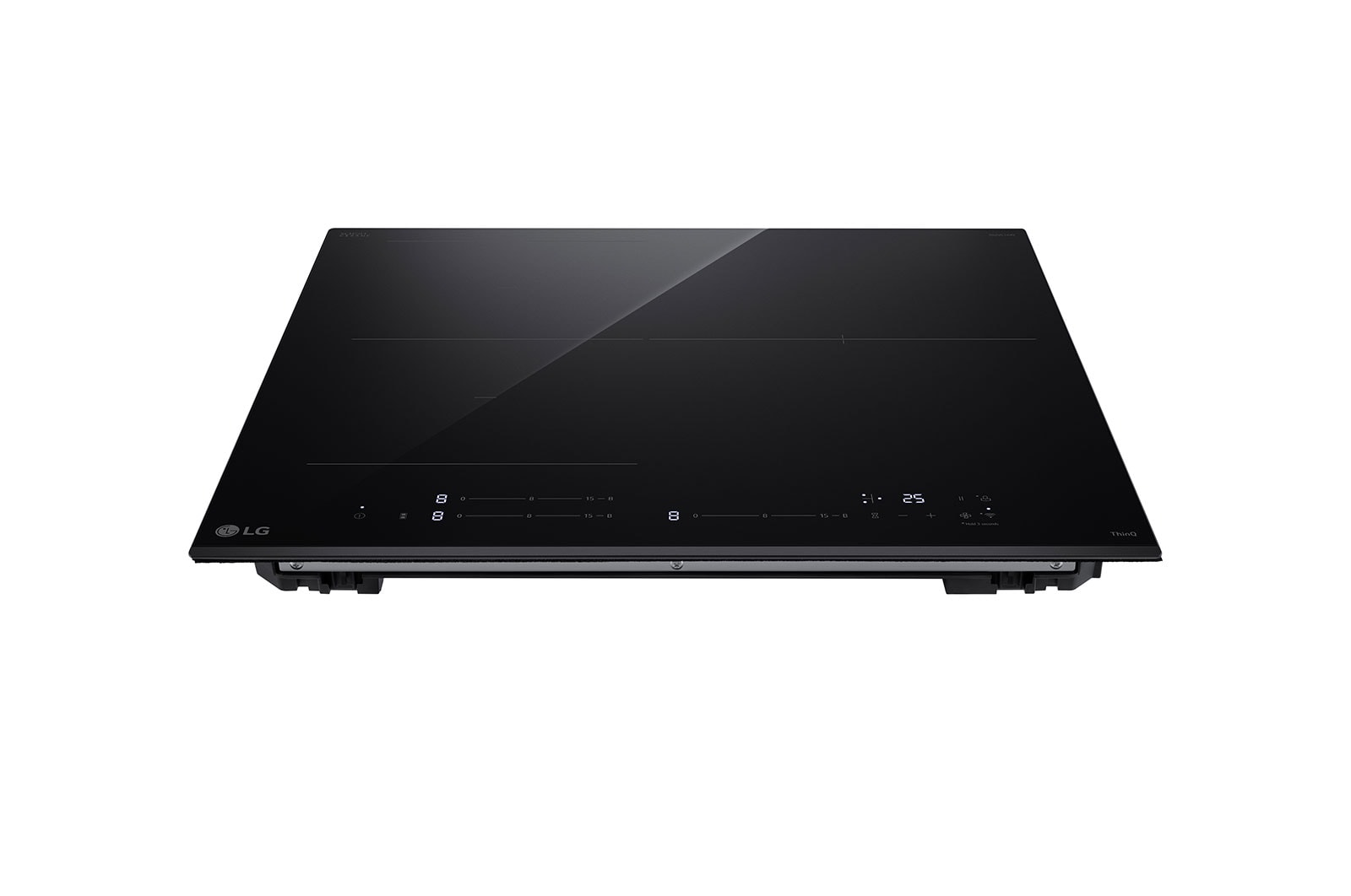 LG 60cm Induction Cooktop, 3 Cook Zones, 1 Flexi, BCI607T3BG