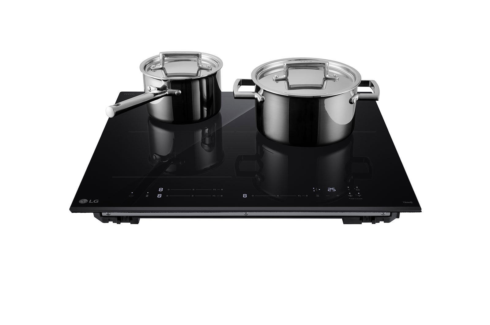 LG 60cm Induction Cooktop, 3 Cook Zones, 1 Flexi, BCI607T3BG