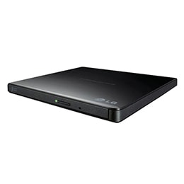 Front view of Ultra Slim Portable DVD Writer GP65NB60
