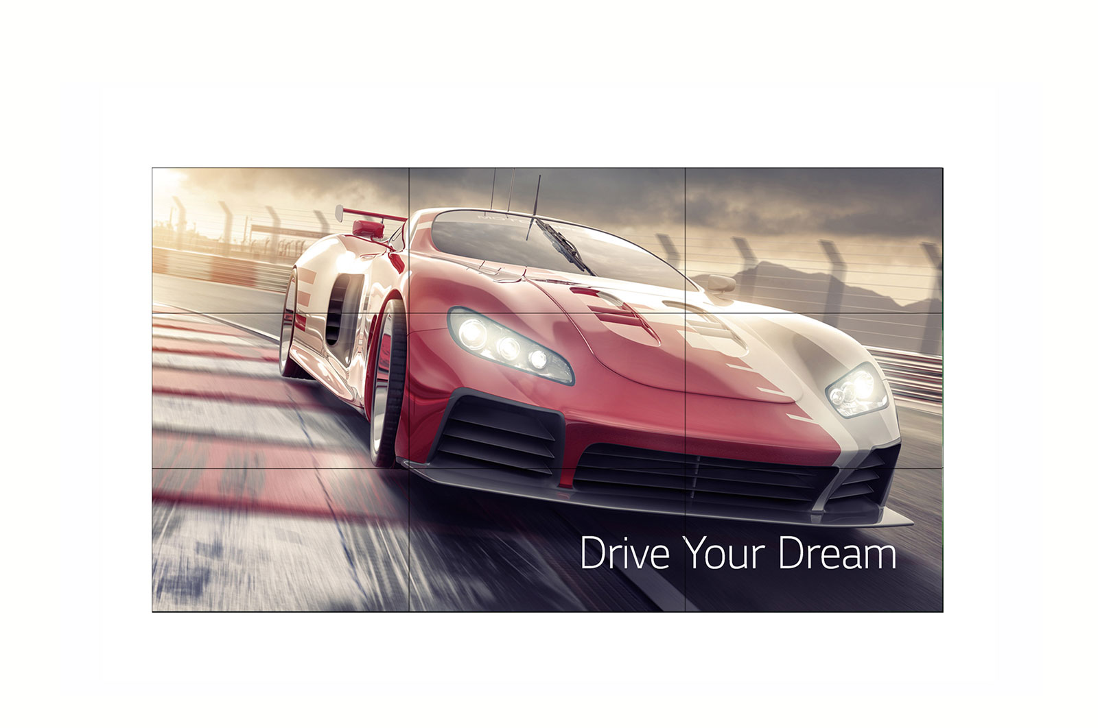 Front view of 55&#39;&#39; 500 nits FHD Slim Bezel Video Wall 55VM5J-H