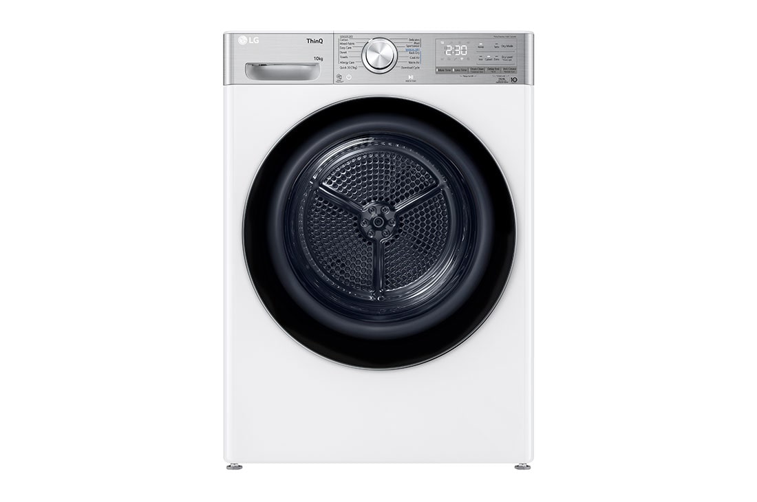 LG 10kg Series 10 Heat Pump Dryer - 9 Star, DVH10-10W