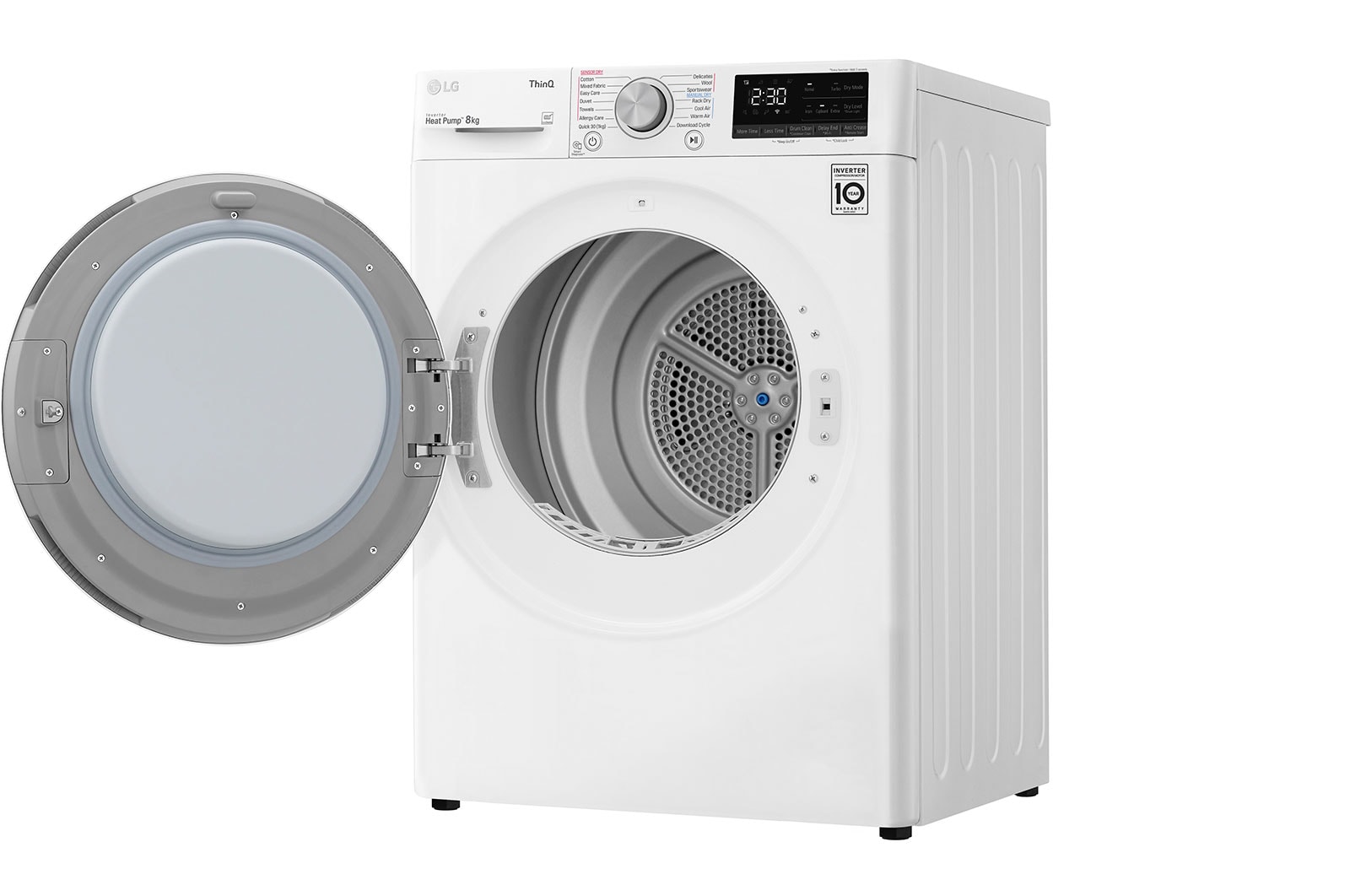 LG 8kg Heat Pump Dryer with Inverter Control , DVH45-08W
