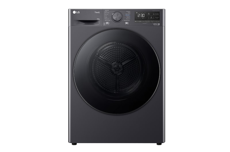 Front view of 10kg Series 5 Heat Pump Dryer Grey - DVH5-10G
