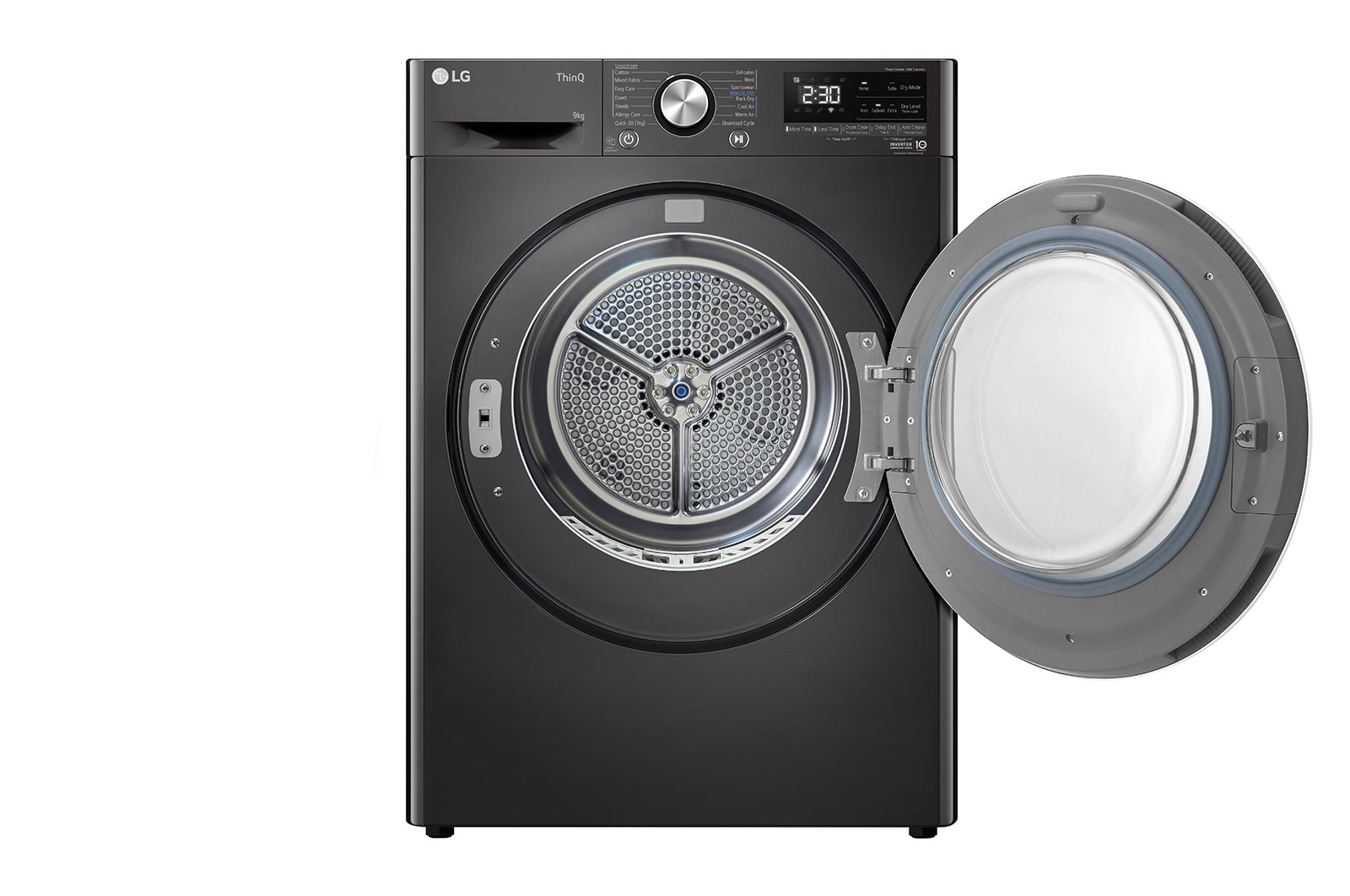 LG 9kg Series 9 Heat Pump Dryer - 9 Star, DVH9-09B