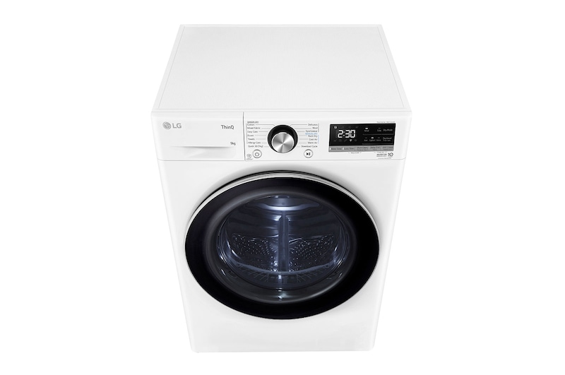 LG 9kg Series 9 Heat Pump Dryer - 9 Star, DVH9-09W