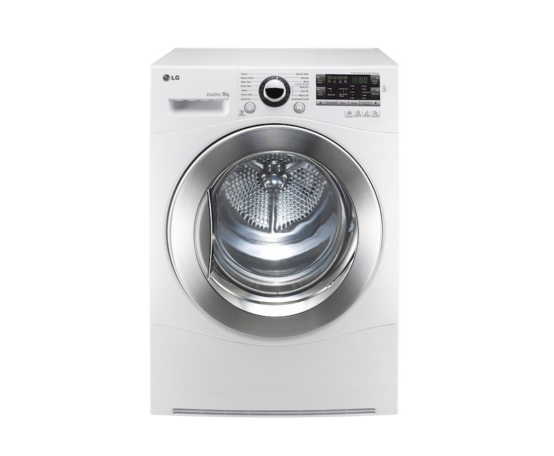 LG 8kg Condensing Dryer with Heat Pump, TD-C801H