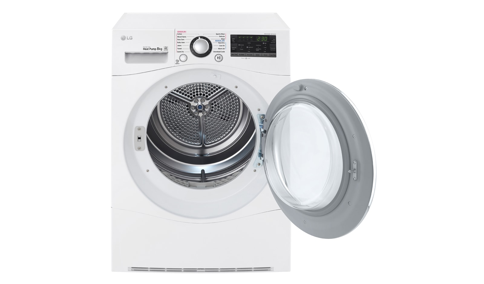 LG 8kg Condensing Dryer with Heat Pump, TD-H802SJW
