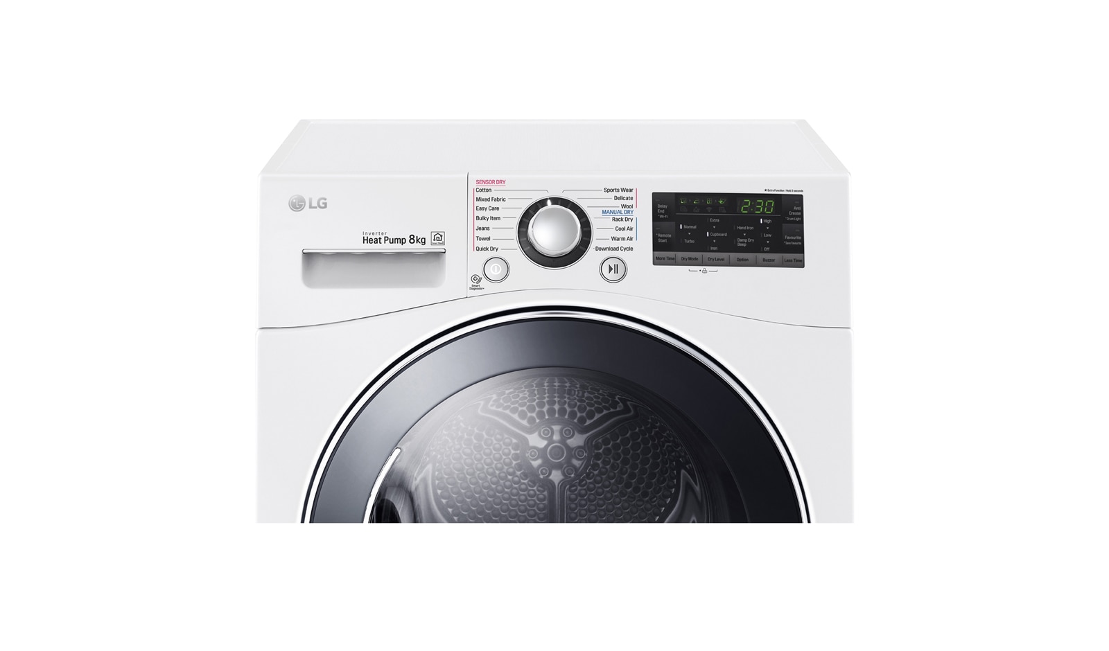 LG 8kg Condensing Dryer with Heat Pump, TD-H802SJW