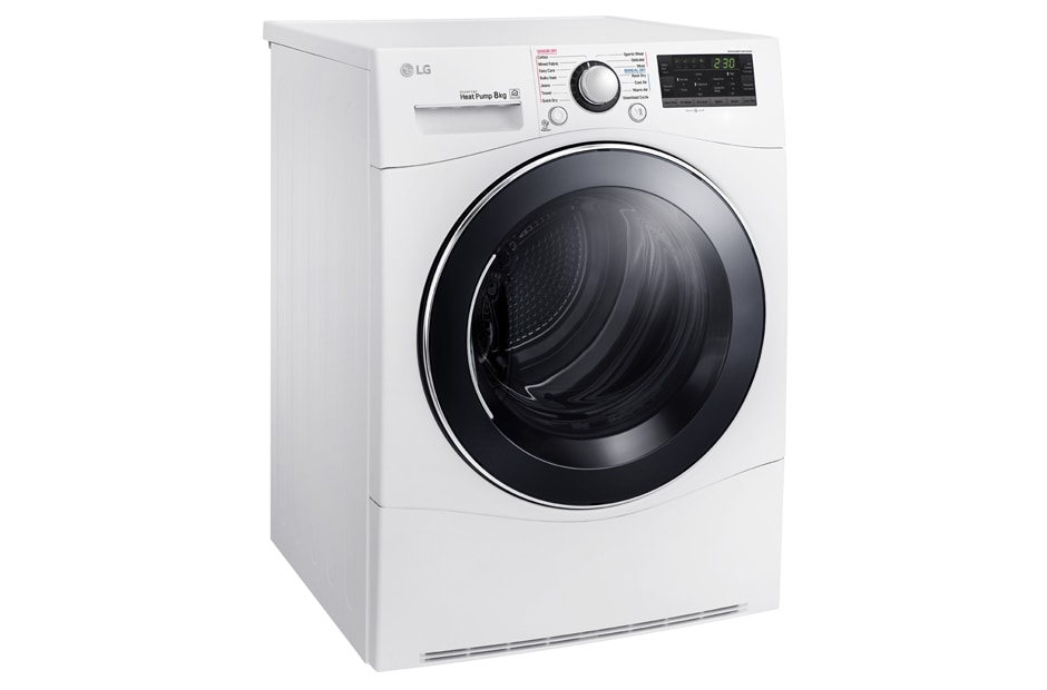 LG 8kg Condensing Dryer with Heat Pump, TD-H802SJW