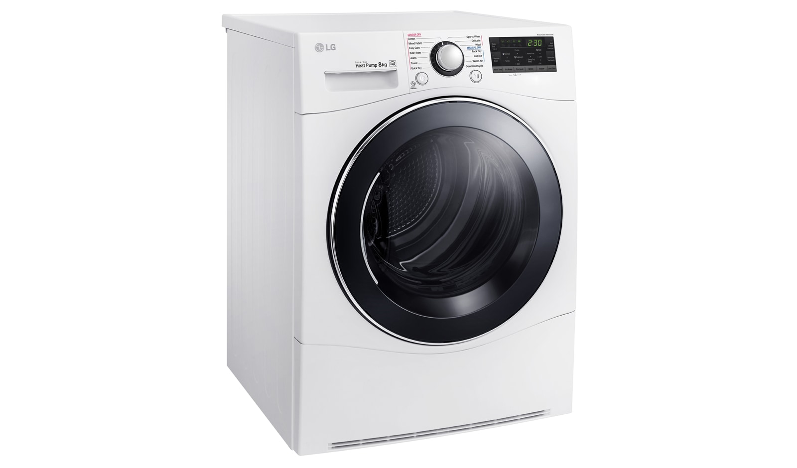 LG 8kg Condensing Dryer with Heat Pump, TD-H802SJW