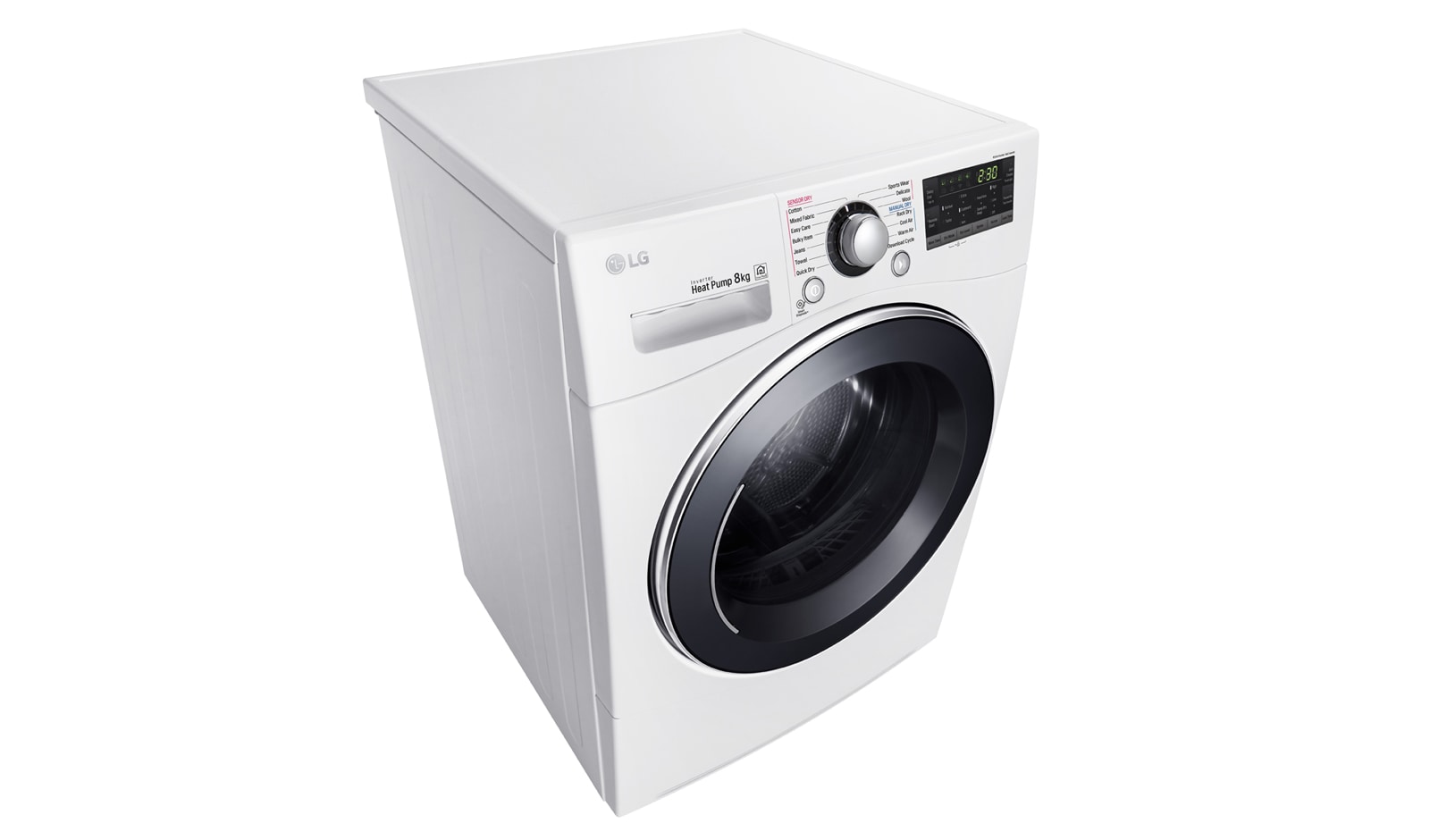 LG 8kg Condensing Dryer with Heat Pump, TD-H802SJW