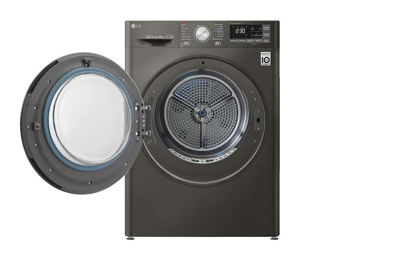 LG 9kg Heat Pump Dryer with Inverter Control, TD-H903CMB