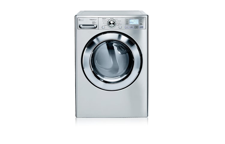 Front view of 10kg Steam Dryer with Stainless body &amp; 12 Dry Programs TD-V1000S