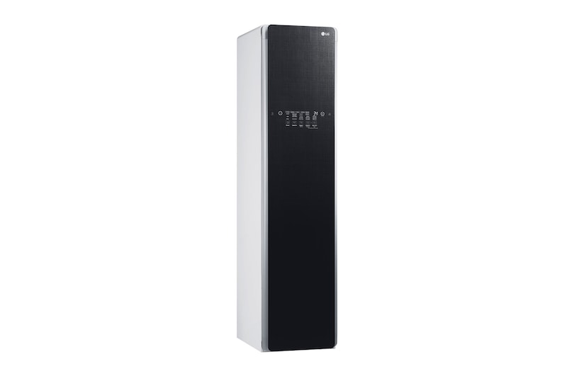 LG 3 Garment TrueSteam™ Styler - Black Glass, S3BF