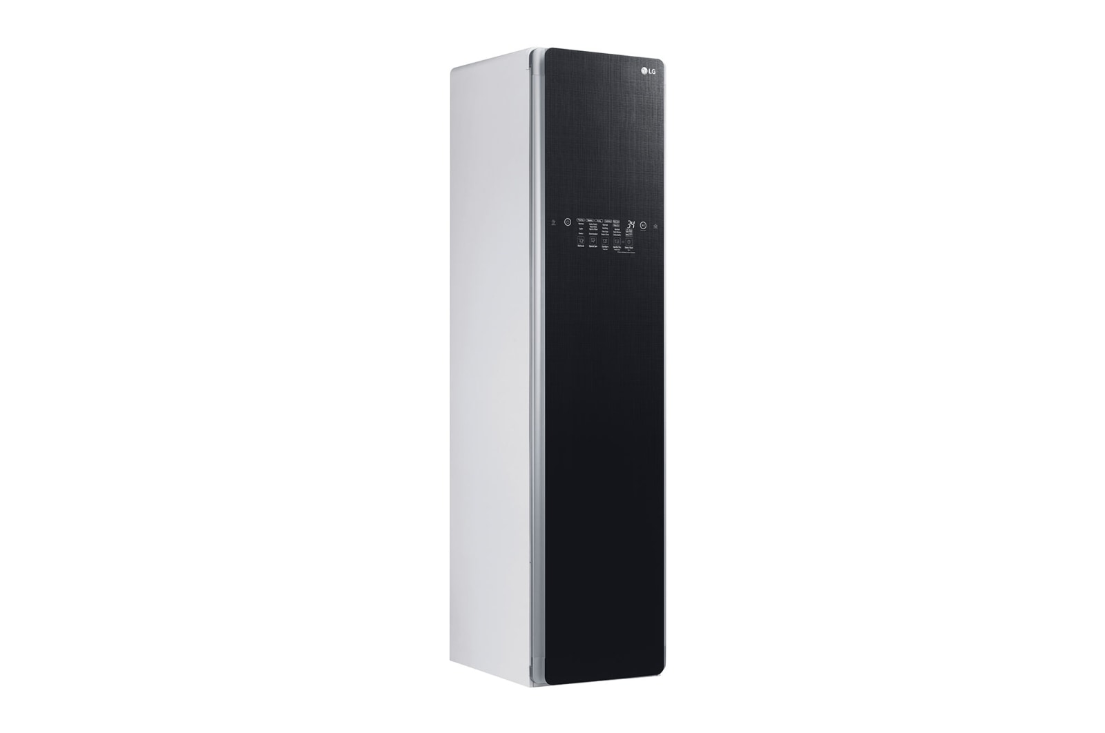 LG 3 Garment TrueSteam™ Styler - Black Glass, S3BF