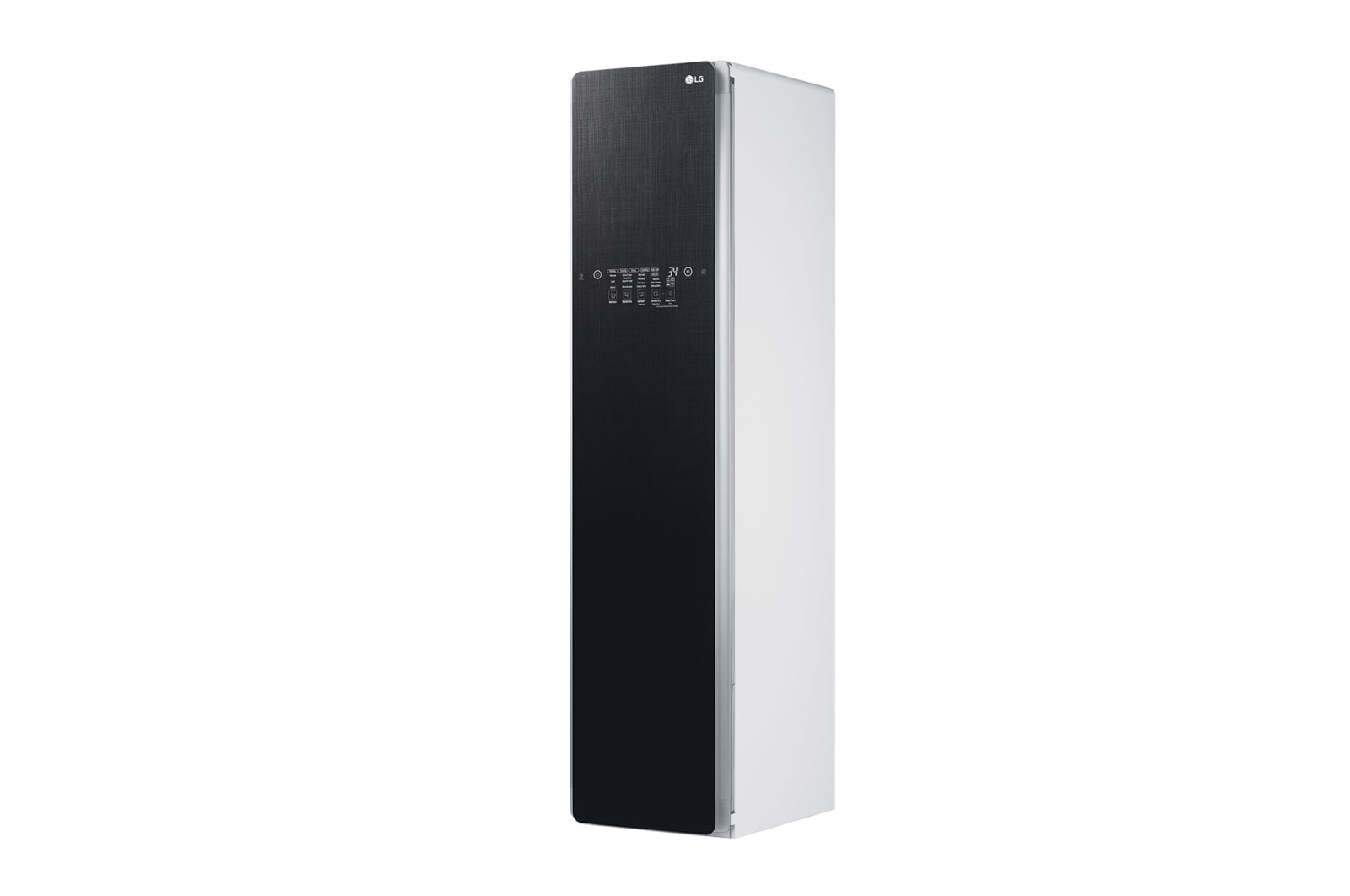 LG 3 Garment TrueSteam™ Styler - Black Glass, S3BF