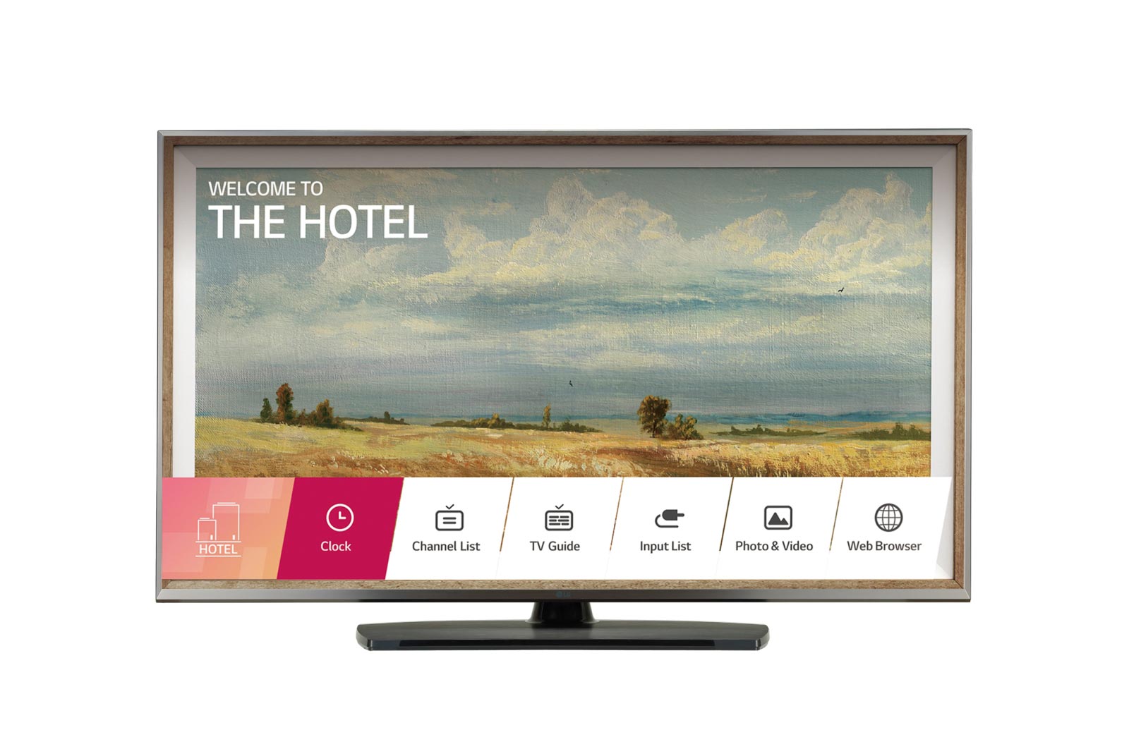 Front view of 49&#34; UHD Commercial TV 49UU761H