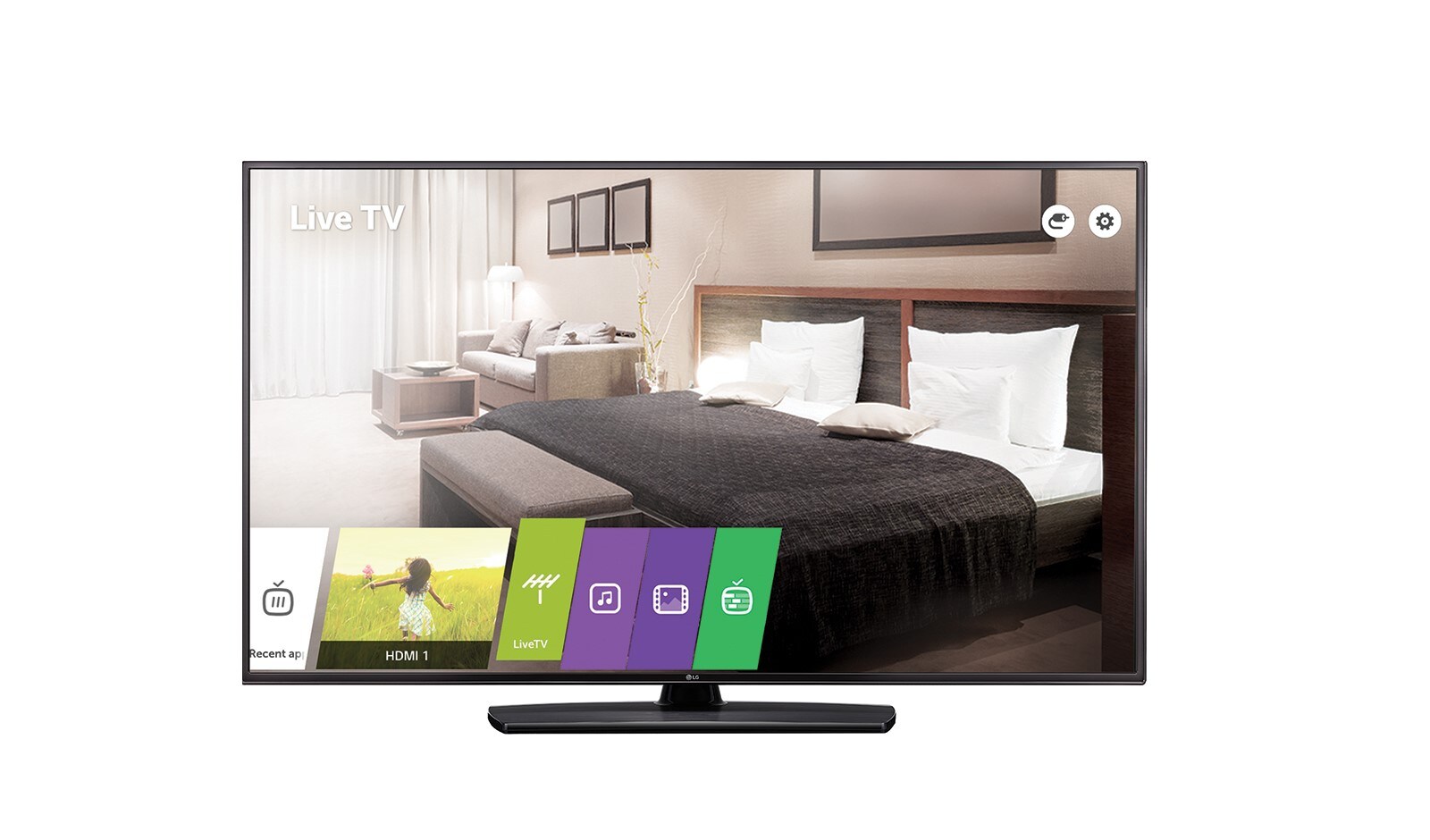 Front view of 55&#34; FULL HD PRO:CENTRIC® SMART TV 55LV765H
