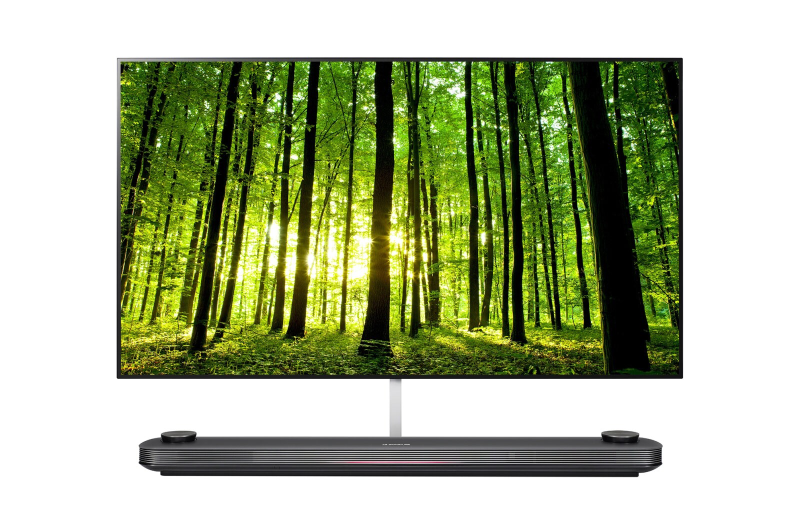 Front view of 65&#34; OLED Wallpaper Hotel TV 65WU960H