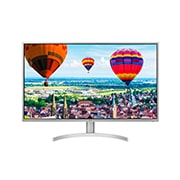Front view of 32” QHD IPS Monitor 32QK500-W