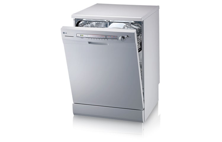 Front view of 14 Place Setting Dual Wash System Dishwasher (WELS 3.5 Star, 14.8 Litres per wash) LD-1403W1