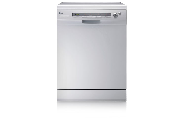 LG 14 Place Setting Dual Wash System Dishwasher (WELS 3.5 Star, 14.8 Litres per wash), LD-1403W1