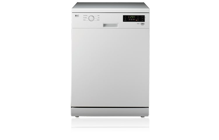 LG 14 Place Setting White Dishwasher with 10YR Direct Drive Motor Warranty (4 Star WELS, 13.5 Litres per wash), LD-1420W2