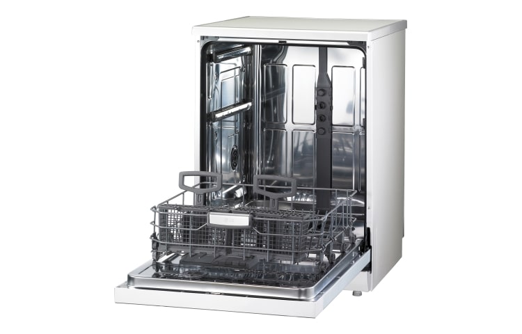 LG 14 Place White Dishwasher with Direct Drive Motor, LD-1482W4