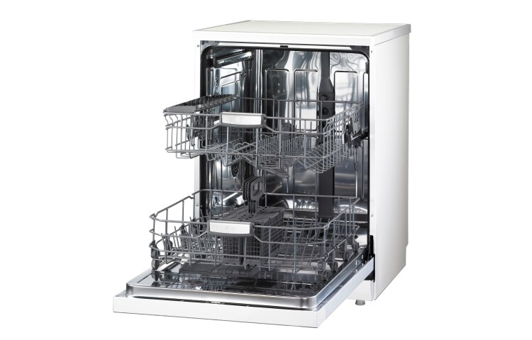 LG 14 Place White Dishwasher with Direct Drive Motor, LD-1482W4