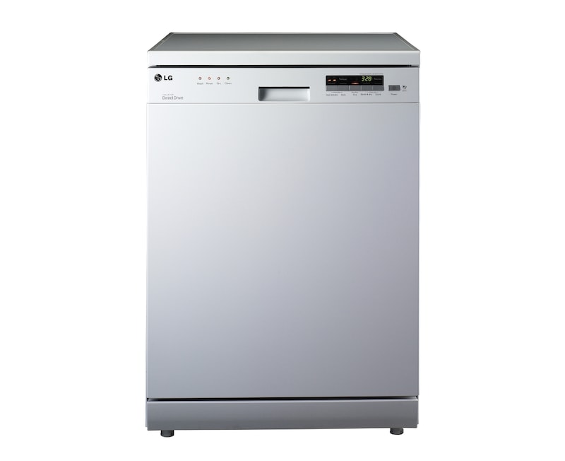 LG 14 Place White Dishwasher with Direct Drive Motor, LD-1482W4