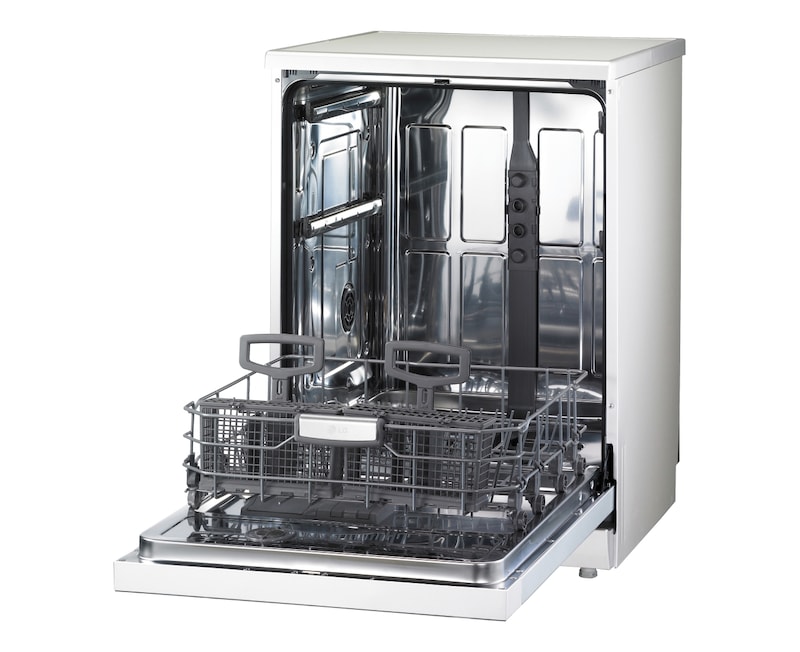 LG 14 Place White Dishwasher with Direct Drive Motor, LD-1482W4