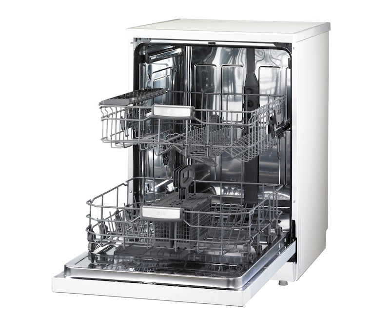 LG 14 Place White Dishwasher with Direct Drive Motor, LD-1482W4