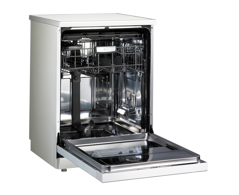 LG 14 Place White Dishwasher with Direct Drive Motor, LD-1482W4