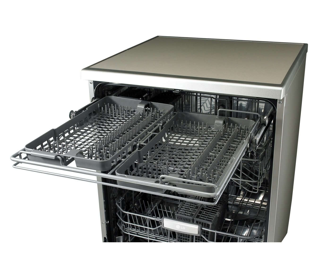 LG 14 Place Anti-fingerprint Stainless Dishwasher with Smart Rack™, LD-1483T4