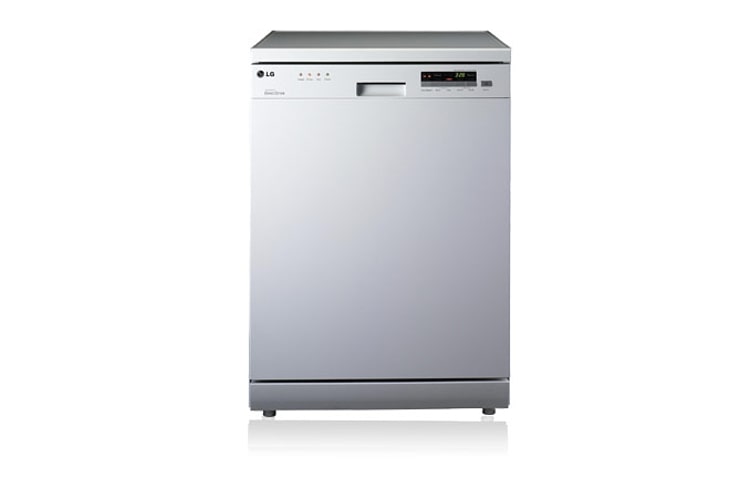 Front view of 14 Place White Dishwasher LD1452WFEN2