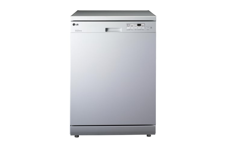 Front view of 14 Place White Dishwasher LD1452WFEN3