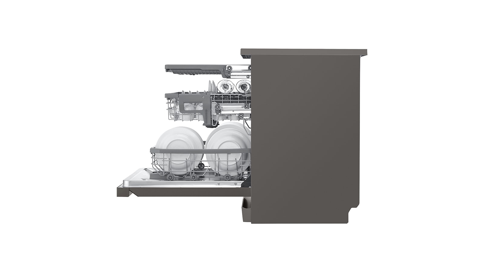 LG 15 Place QuadWash® Dishwasher in Black Stainless Finish, XD3A15BS