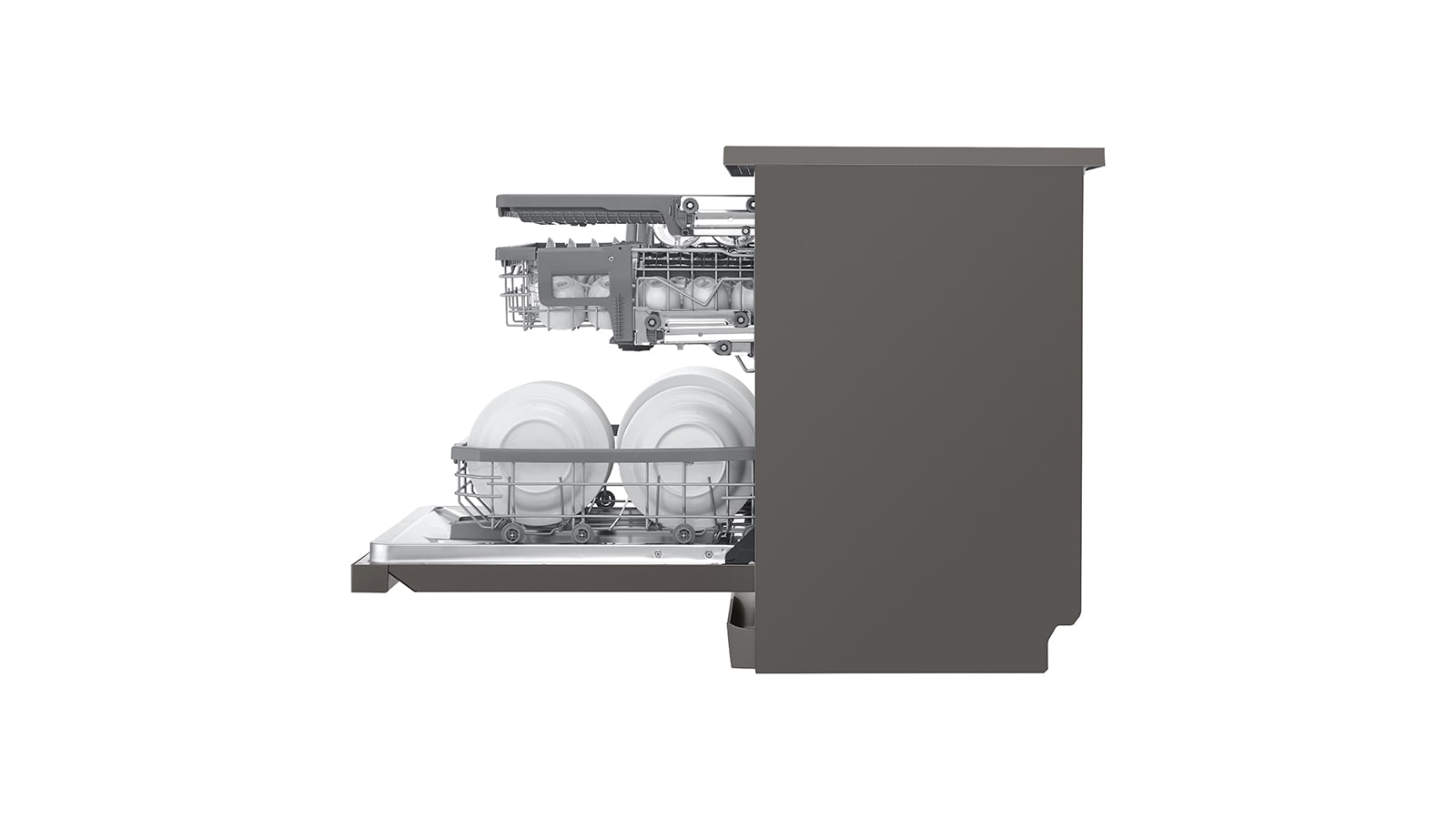 LG 15 Place QuadWash® Dishwasher in Black Stainless Finish, XD3A15BS